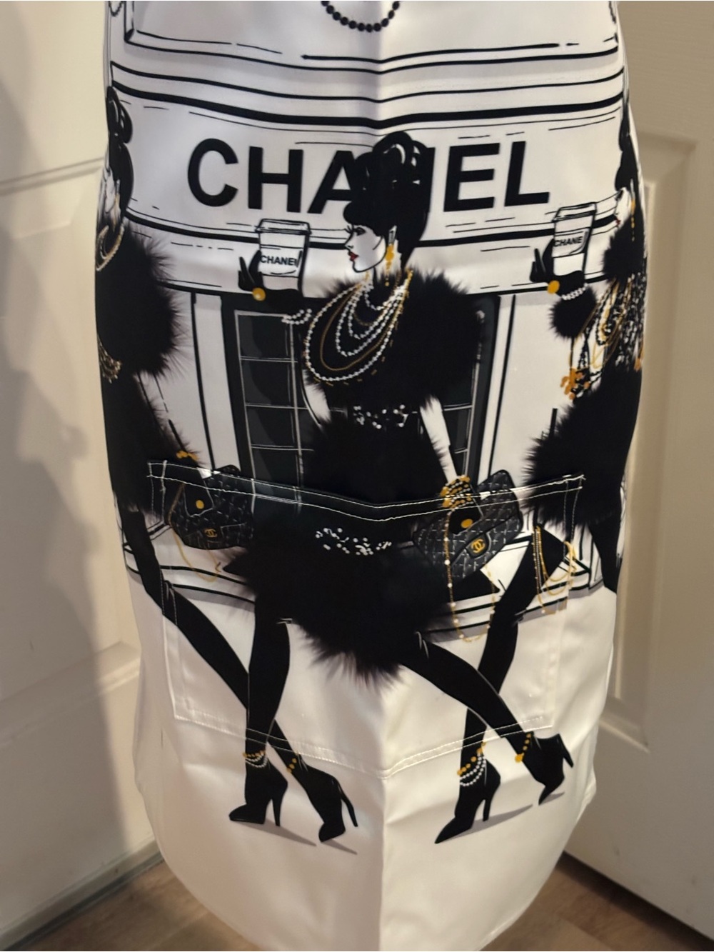 Custom made apron-Francesca Lazaro couture